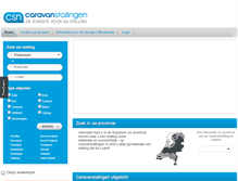 Tablet Screenshot of forum.caravanstallingen.nl